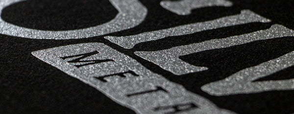 Add a Sparkle or Chrome Effect to Screen Prints with FN-INK™ Metallic Silver Plastisol Ink  | Screenprinting.com