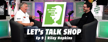 The Legend of Riley Hopkins: 50 Years of Innovation, Grit, and Screen Printing | Let's Talk Shop  | Screenprinting.com