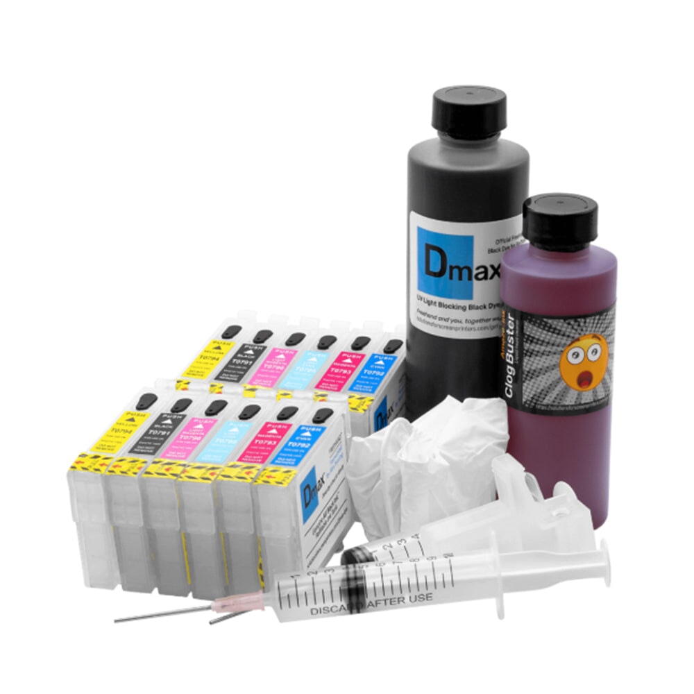 Blackmax Epson 1400/1430 Refillable Master Ink Kit | Screenprinting.com