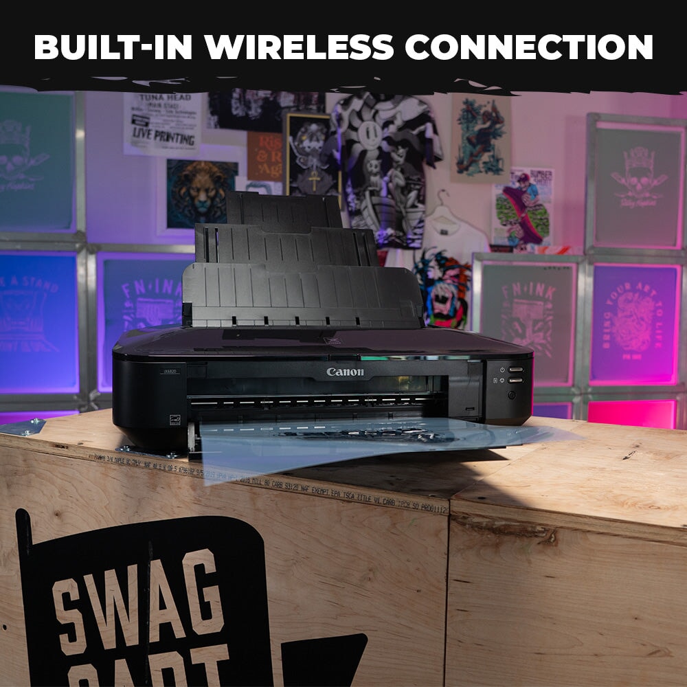 Canon Pixma ix6820 Film Output Printer Package w/ FilmMaker v10 DTP+ Software (13x19) | Screenprinting.com