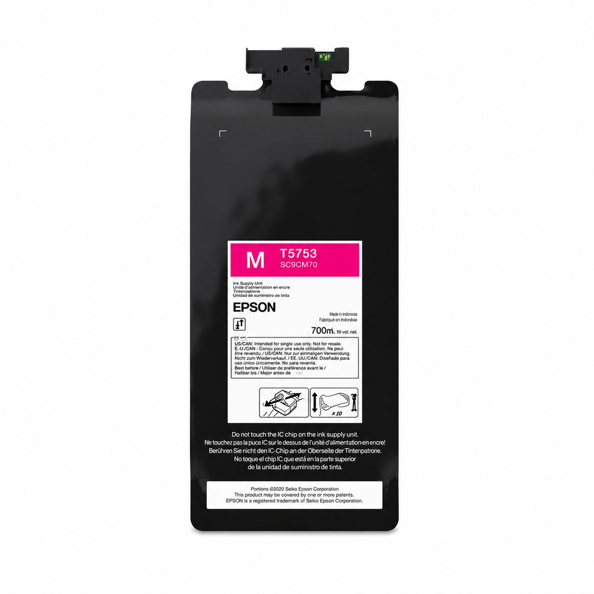 Epson UltraChrome DF Ink for SureColor G6070 & G9070 DTF Printers - 1.6L Magenta | Screenprinting.com