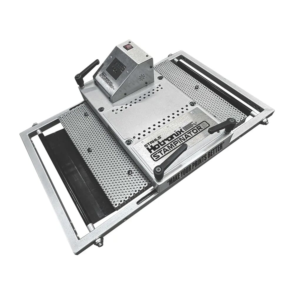Hotronix Stampinator S-001 Universal In-Line Stamping and Curing Solution | Screenprinting.com