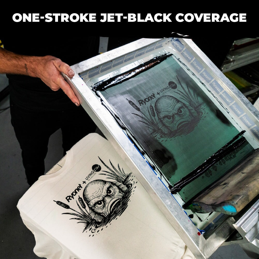 Living Ink Modern Black Screen Algae Ink | Screenprinting.com