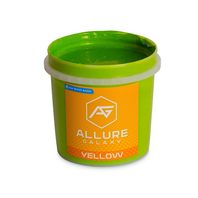 Allure Galaxy Yellow HSA Water Based Reflective Ink | Screenprinting.com