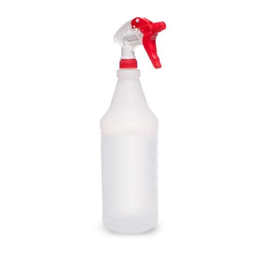 Empty Spray Bottle for Chemical Use with Spray Nozzle