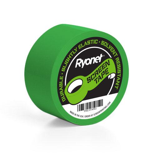 Ryonet Green Screen Blockout Tape - 3" x 36yd Single | Screenprinting.com