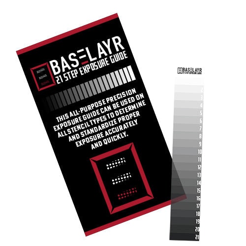 Step Wedge Basic Emulsion Exposure Calculator | Screenprinting.com