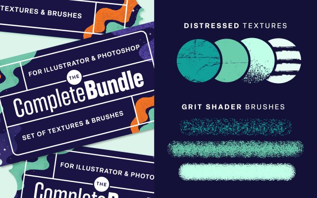 The Complete Distressed Grit Bundle (Download Only) | Screenprinting.com