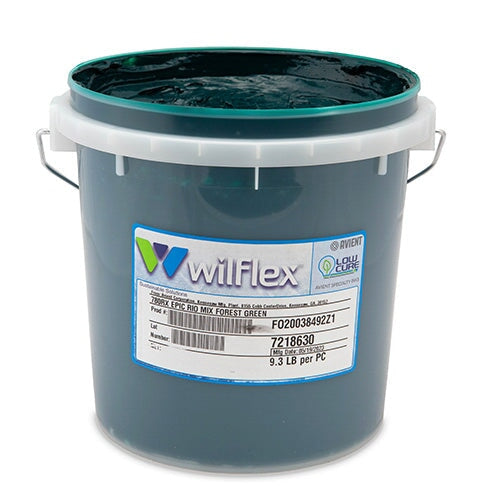Wilflex Epic Rio Forest Green Plastisol Ink (Mixing Component) Gallon | Screenprinting.com