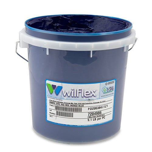 Wilflex Epic Rio Indigo Blue Plastisol Ink (Mixing Component) Gallon | Screenprinting.com