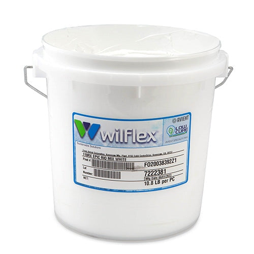 Wilflex Epic Rio Mixing White Plastisol Ink (Mixing Component) Gallon | Screenprinting.com