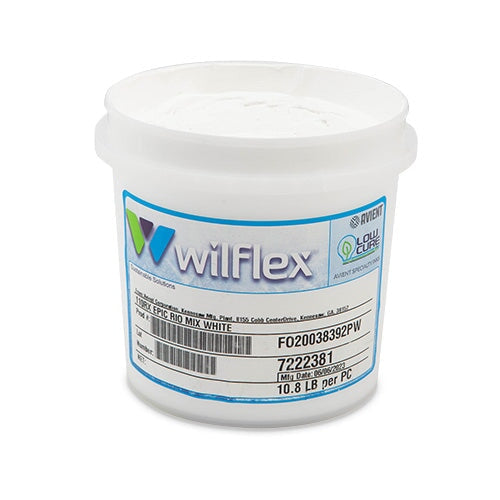Wilflex Epic Rio Mixing White Plastisol Ink (Mixing Component) Quart | Screenprinting.com