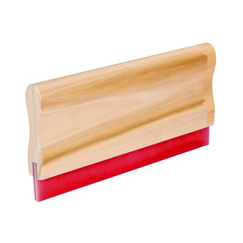 Wood Screen Printing Squeegee (by the inch) - 65/90/65 Triple Durometer