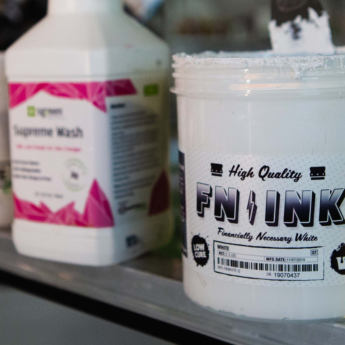 Clean Up: FN-INK™ vs. Perfect/Wilflex Ink – ScreenPrinting.com