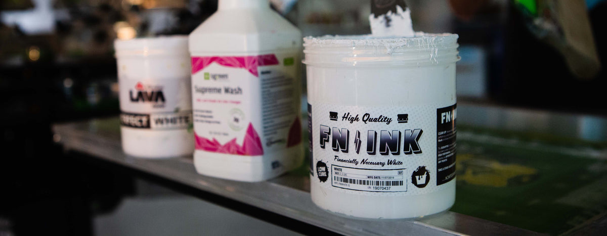 Clean Up: FN-INK™ vs. Perfect/Wilflex Ink – ScreenPrinting.com