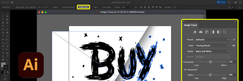 How to Use Image Trace in Adobe Illustrator  | Screenprinting.com