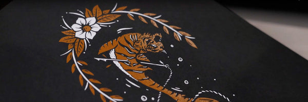 Best Practices for Screen Printing Water-Based Ink on Black Posters  | Screenprinting.com