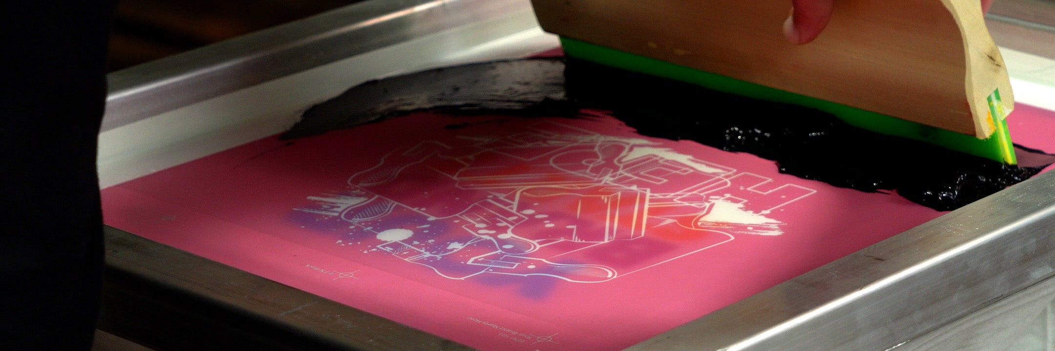 Simple Screen Printing Art