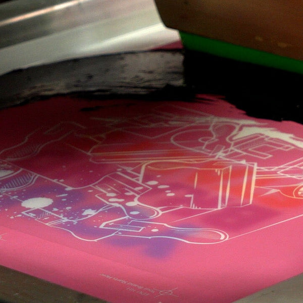 Simple Screen Printing Art