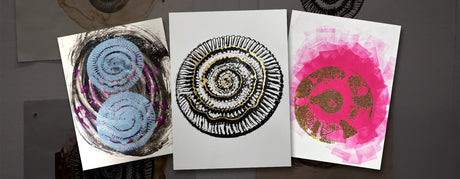 Making Art Out Of Natural Materials | Fine Art Screen Printing Using Living Ink's Screen Algae Ink