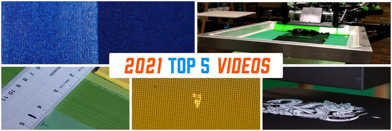 Top 5 Most Helpful Screen Printing Videos of 2021  | Screenprinting.com