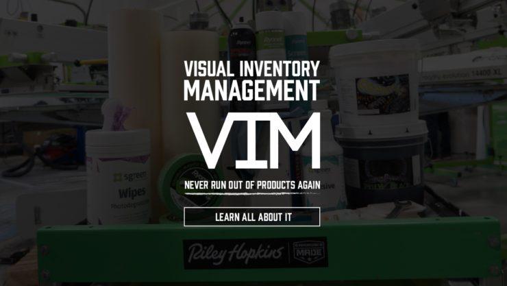 Using the Visual Inventory Management System for Your on Press Supplies  | Screenprinting.com