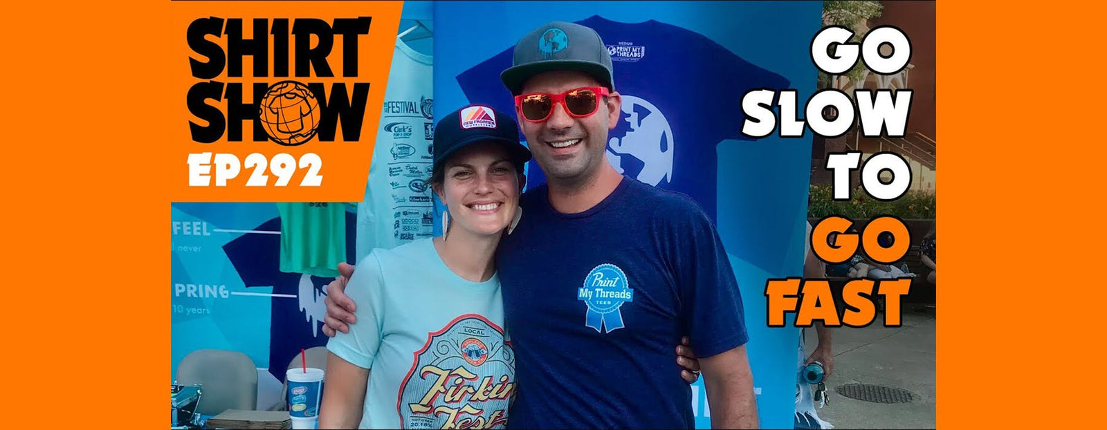 Building a People-First Print Shop with Kyle & Annie from Print My Threads | Shirt Show 292  | Screenprinting.com