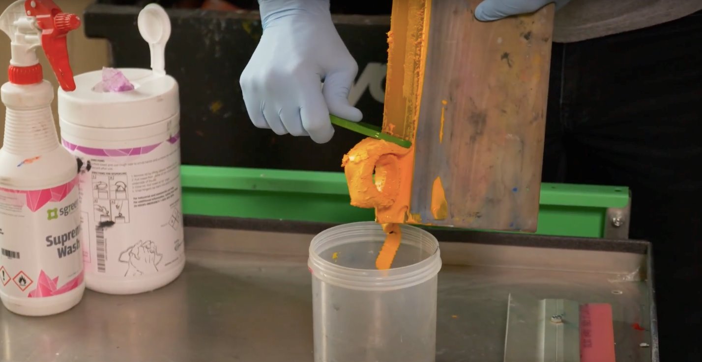 Clean Filthy Squeegees Quicker and Easier with the Action Engineering Squeegee Cleaner  | Screenprinting.com