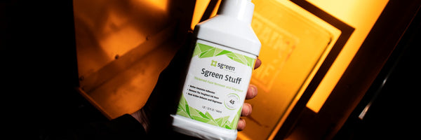 Dehaze, Degrease, De-Ghost with Sgreen® Stuff  | Screenprinting.com