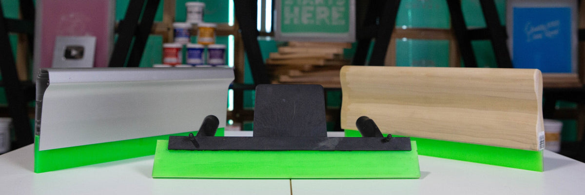 Screen Printing Machine Squeegee Ink Rimer Everything Screen Printers Need to Know About Squeegees ...