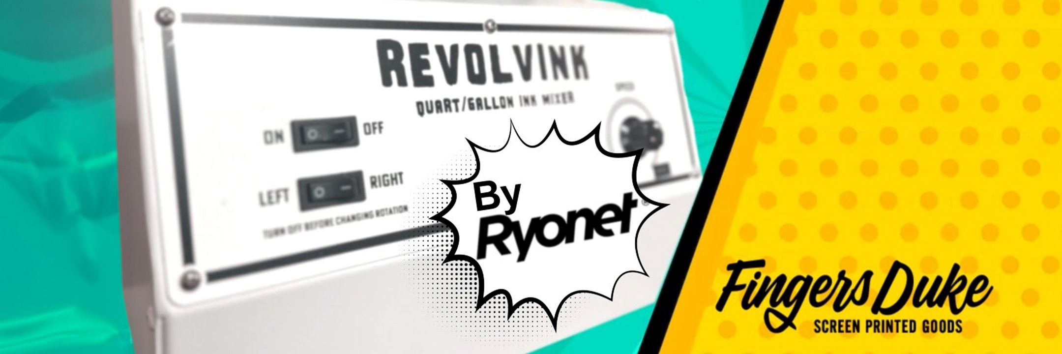 Fingers Duke | Ryonet RevolvInk Mixer Infomercial | by ScreenPrinting.com