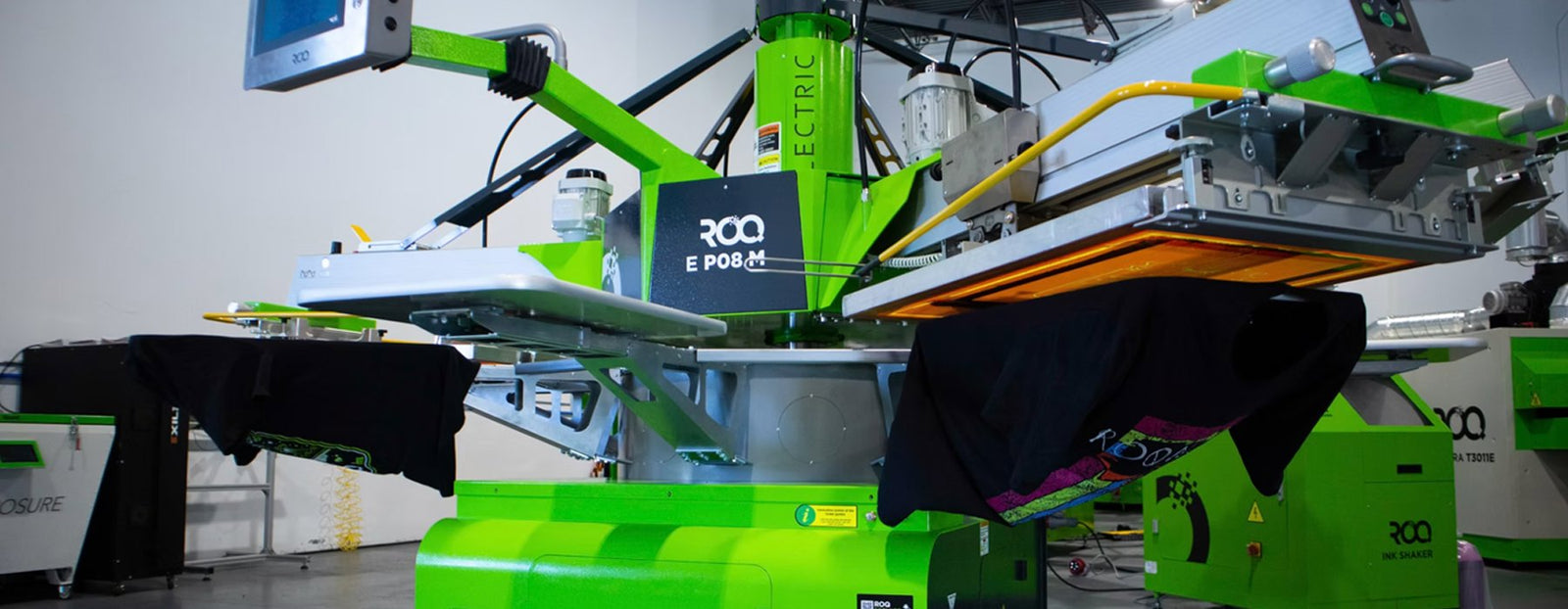 How the ROQ E Unlocks Real Growth for Screen Print Shops  | Screenprinting.com