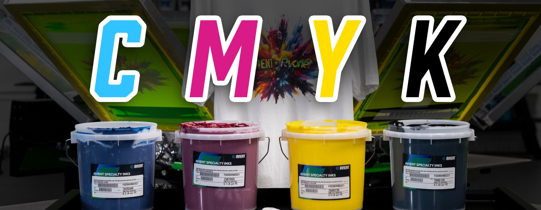 How to Screen Print Full Color Images with CMYK Process