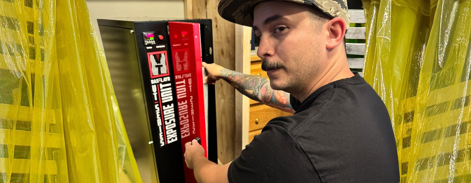 Inside Don’t Lose Hope’s Darkroom: Why They Switched to the Baselayr VT2536 LED Exposure Unit  | Screenprinting.com