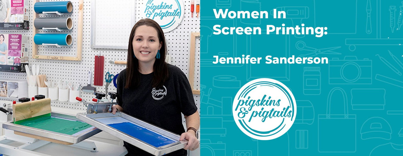 International Women’s Day: Celebrating Creativity and Community with Jennifer Sanderson  | Screenprinting.com