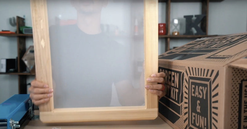 Learn How to Screen Print with a DIY Screen Printing Kit