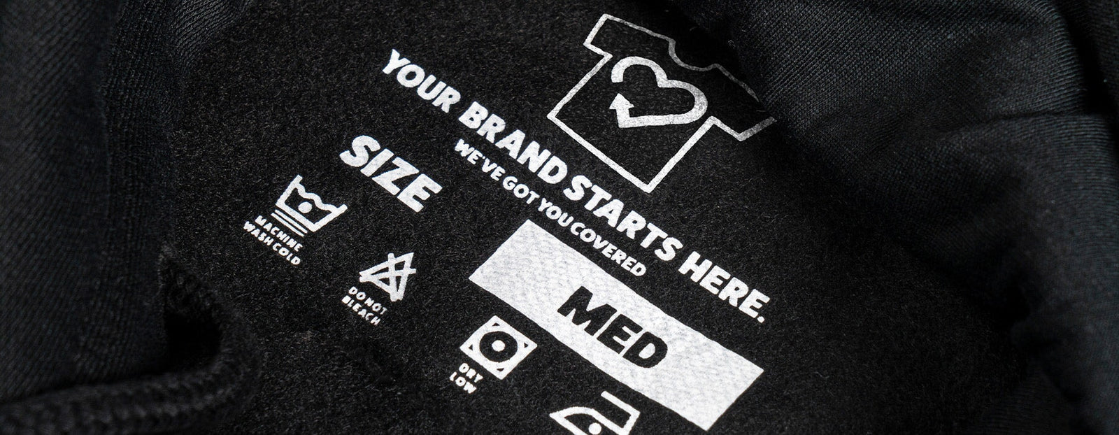 Screen Printed Neck Label Transfers For Easy DIY Branding  | Screenprinting.com