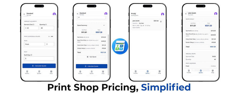 Screen Printing Pricing Made Simple: How to Keep Shop Quotes in One Pl ...