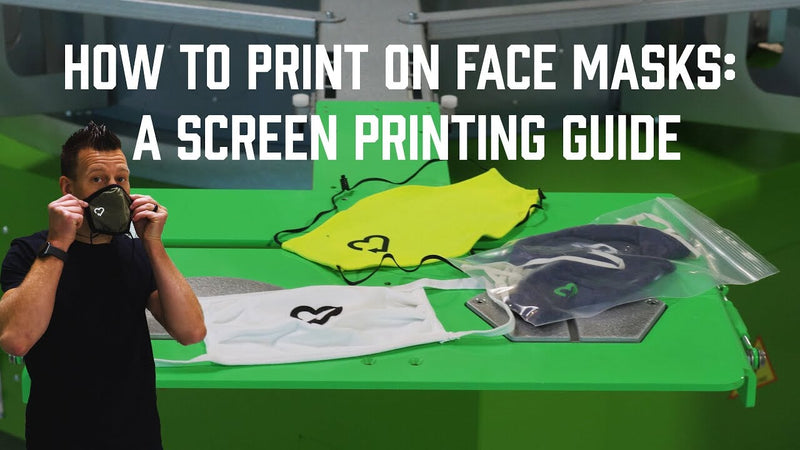 How to Screen Print on Face Masks  | Screenprinting.com