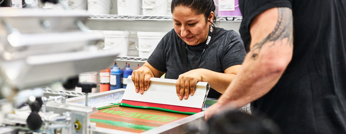 Water Based Screenprint Examples Take The Plunge Into Advanced Water-Based Screen Printing at WB/Camp 2 ...