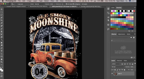 [VIDEO] Artwork Prep and Four Color Process Separations  | Screenprinting.com