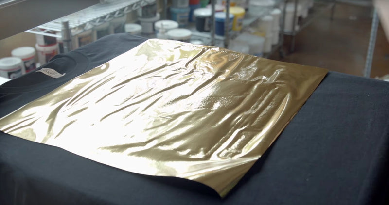 [VIDEO] How To Screen Print Foil Transfers with Wilflex HD Clear Foil Adhesive  | Screenprinting.com