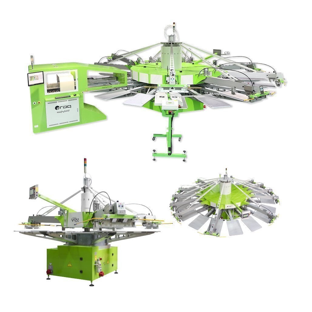 ROQ Automatic Screen Printing Machines | by ScreenPrinting.com