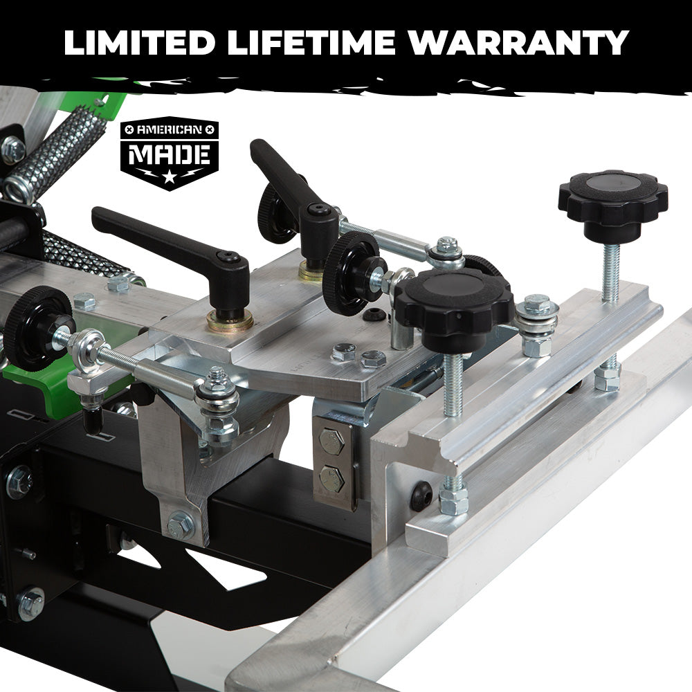 Riley Hopkins 250 4 Color 1 Station Screen Printing Press with XY Micro Registration