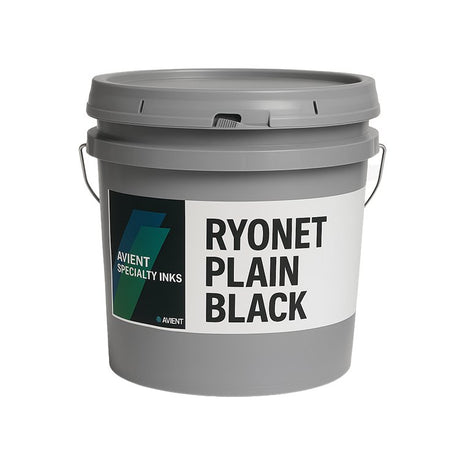Avient Ryonet Plain Black Plastisol Ink | Screenprinting.com