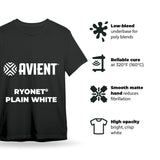 Avient Ryonet Plain White LB Plastisol Ink - 3 Gallon | Screenprinting.com