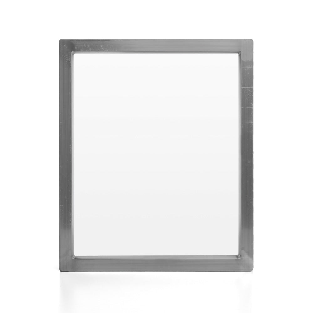 Baselayr 25x36in Aluminum Screen Printing Frame 110 Mesh Count - White | Screenprinting.com