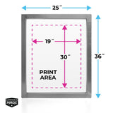 Baselayr 25x36in Aluminum Screen Printing Frame | Screenprinting.com