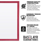 Baselayr Premium Red Glue 23x31in Aluminum Screen Printing Frame | Screenprinting.com