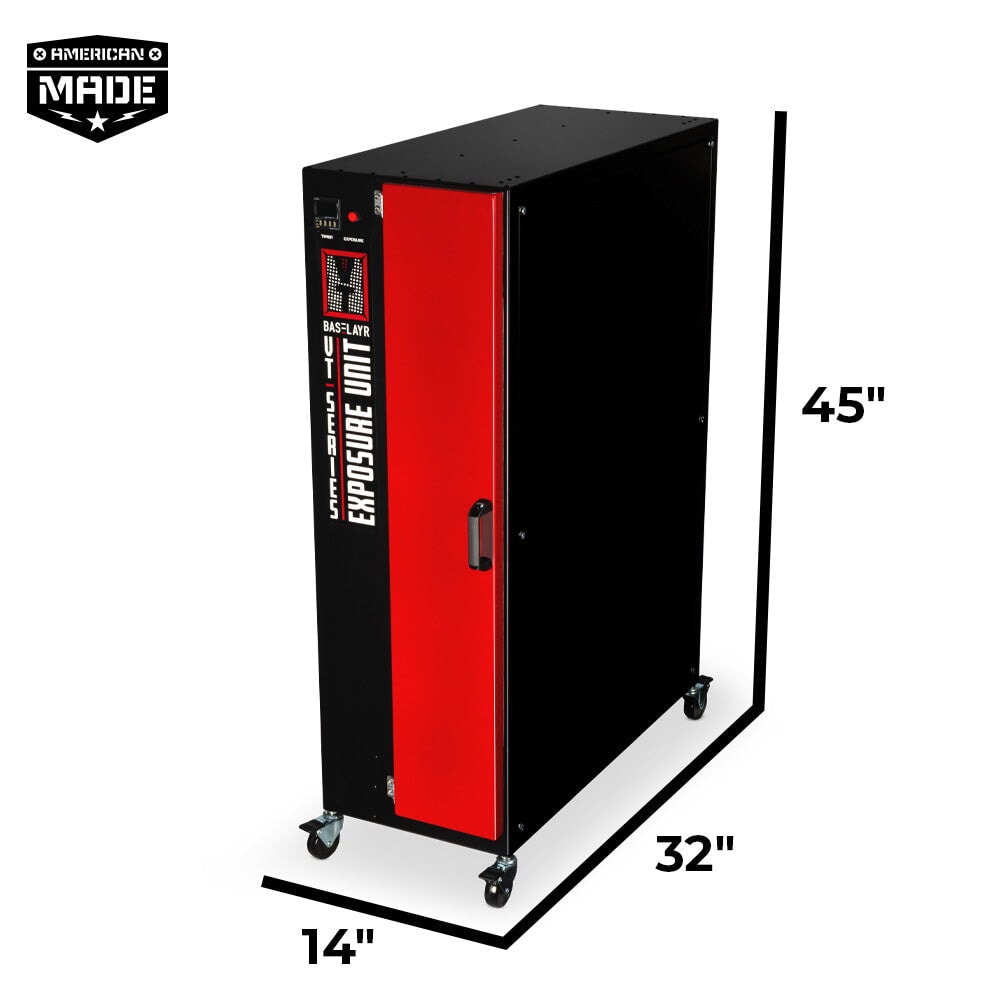 BASELAYR VT2536 LED Vertical Exposure Unit - 25x36in | Screenprinting.com